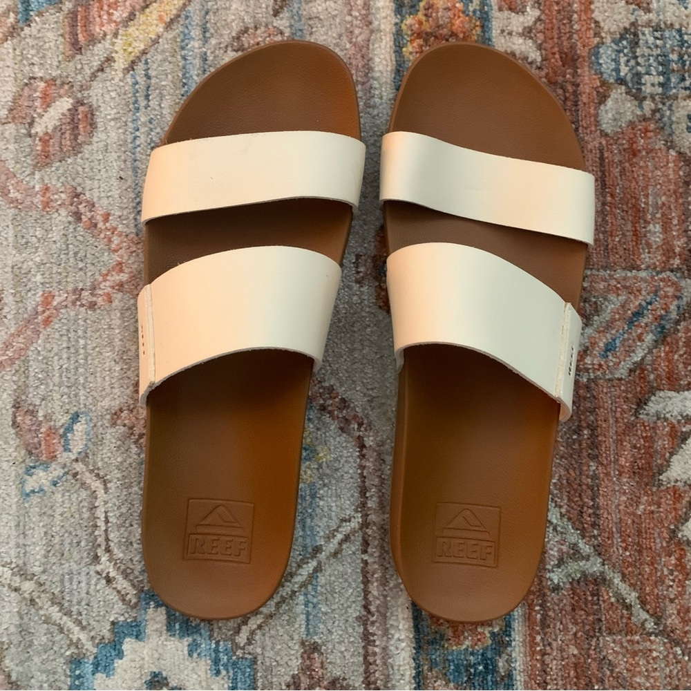 REEF slide sandals